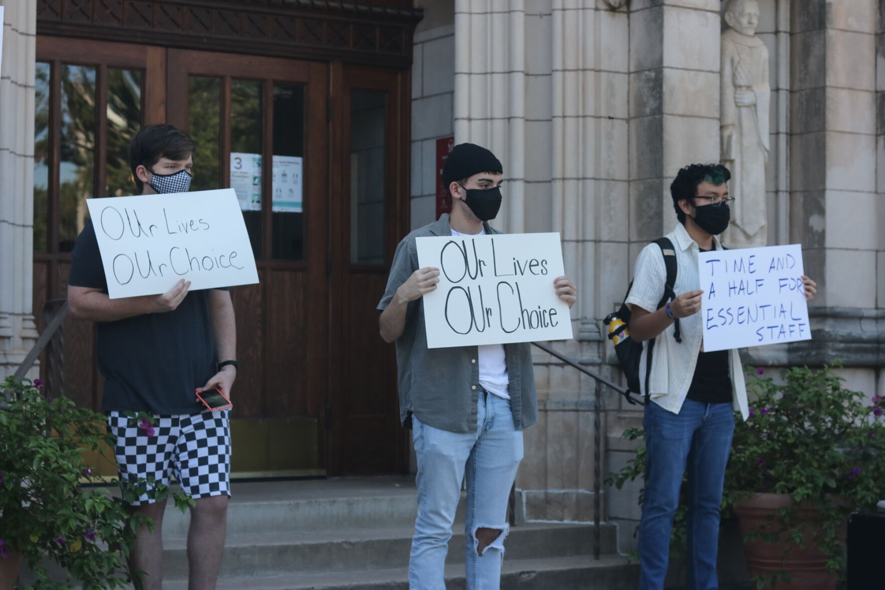 Protesters